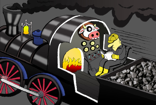 Cartoon: Accident-Fireplace... (medium) by berk-olgun tagged accident