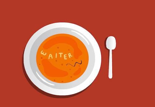 Cartoon: Alphabet Soup... (medium) by berk-olgun tagged alphabet,soup