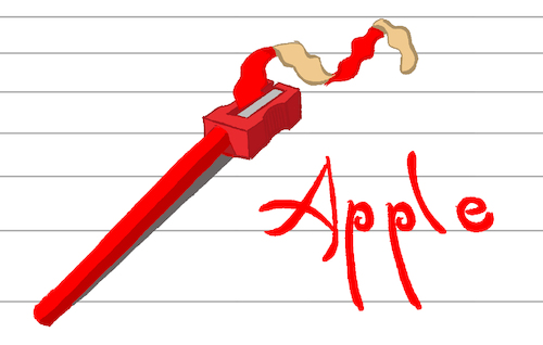 Cartoon: Apple... (medium) by berk-olgun tagged apple