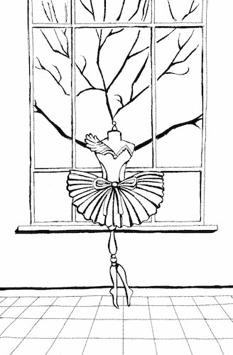 Cartoon: Ballerina Mannequin... (medium) by berk-olgun tagged ballerina,mannequin