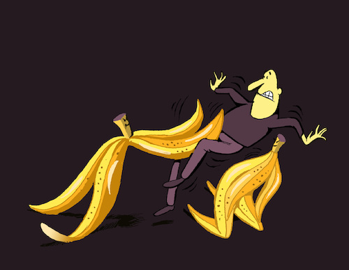 Cartoon: Banana... (medium) by berk-olgun tagged banana