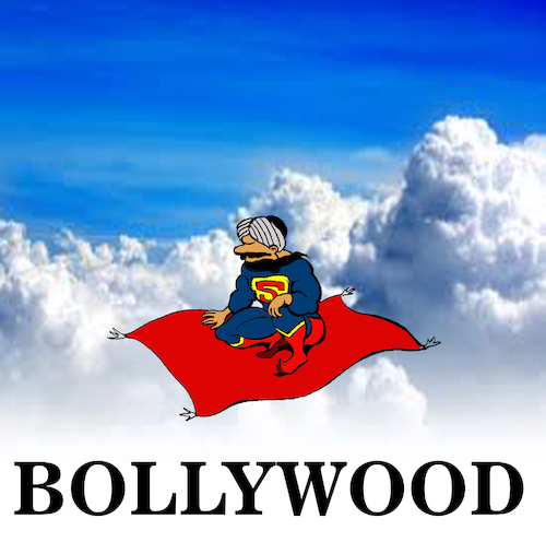 Cartoon: Bollywood... (medium) by berk-olgun tagged bollywood