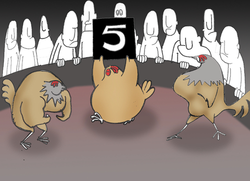 Cartoon: Chicken.. (medium) by berk-olgun tagged chicken