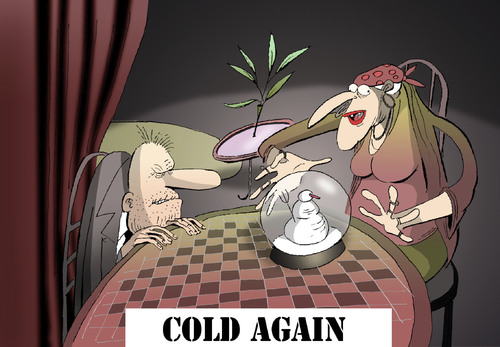 Cartoon: Cold Again... (medium) by berk-olgun tagged cold,again