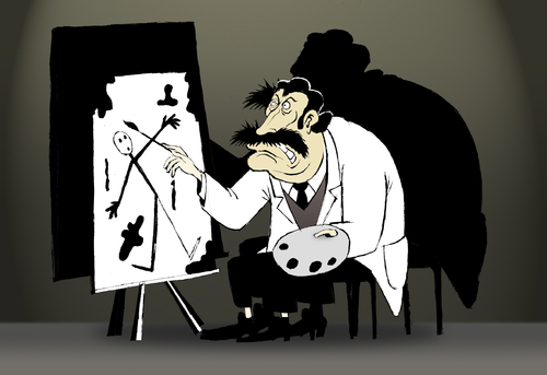 Cartoon: Dali Early Work... (medium) by berk-olgun tagged dali,early,work