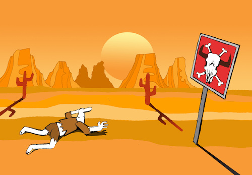 Cartoon: Danger Zone... (medium) by berk-olgun tagged danger,zone