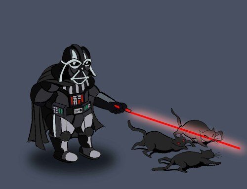 Cartoon: Dark Side... (medium) by berk-olgun tagged dark,side
