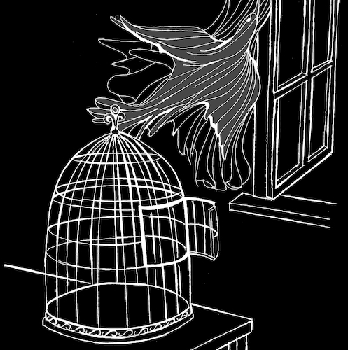 Cartoon: Escape... (medium) by berk-olgun tagged escape