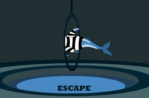 Cartoon: Escape... (medium) by berk-olgun tagged escape