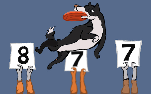 Cartoon: Frisbee... (medium) by berk-olgun tagged frisbee