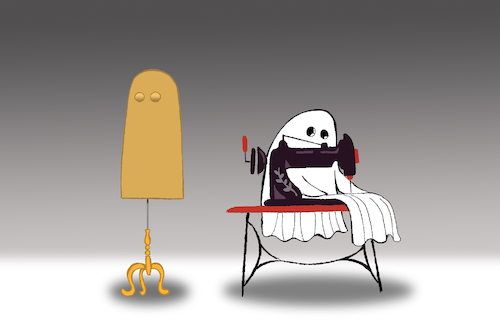 Cartoon: Ghost Form... (medium) by berk-olgun tagged ghost,form