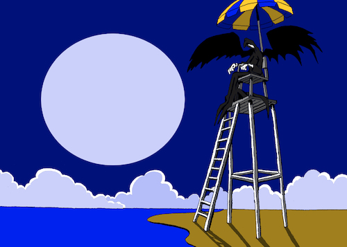 Cartoon: Grim Reaper.. (medium) by berk-olgun tagged grim,reaper