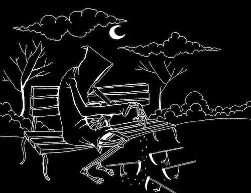 Cartoon: Harvester... (medium) by berk-olgun tagged harvester