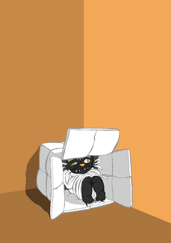 Cartoon: Insane Cat... (medium) by berk-olgun tagged insane,cat