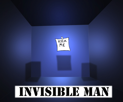 Cartoon: Invisible Man... (medium) by berk-olgun tagged invisible,man