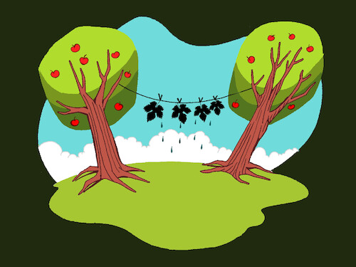 Cartoon: Laundry... (medium) by berk-olgun tagged laundry