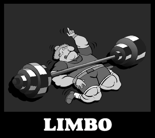 Cartoon: Limbo... (medium) by berk-olgun tagged limbo