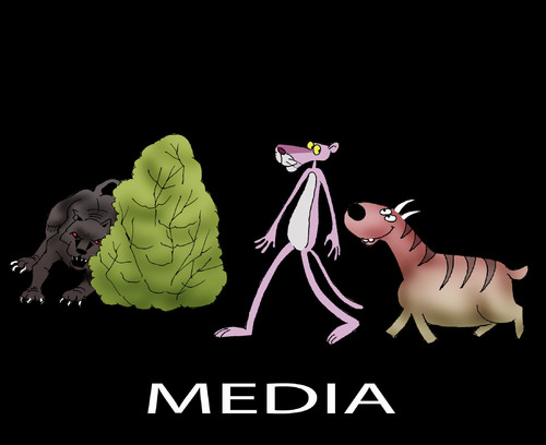 Cartoon: Media... (medium) by berk-olgun tagged media