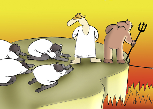 Cartoon: MISTAKE... (medium) by berk-olgun tagged mistake