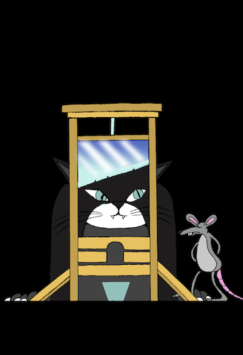 Cartoon: Mouse Guillotine... (medium) by berk-olgun tagged mouse,guillotine
