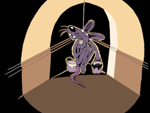 Cartoon: Mouse Hole... (medium) by berk-olgun tagged mouse,hole