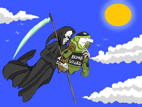 Cartoon: No Comment... (medium) by berk-olgun tagged no,comment