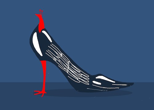Cartoon: Peacock... (medium) by berk-olgun tagged peacock