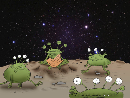 Cartoon: PLANET XVVPPJ... (medium) by berk-olgun tagged planet,xvvppj