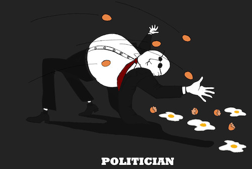 Cartoon: Politician... (medium) by berk-olgun tagged politician