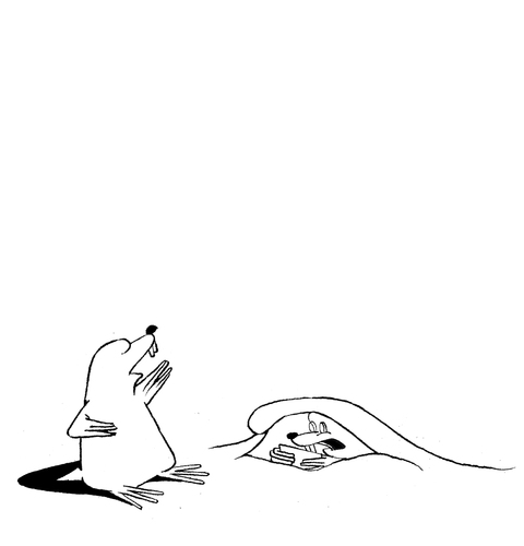 Cartoon: Prompter Mole 2... (medium) by berk-olgun tagged prompter,mole
