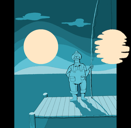 Cartoon: Reflection... (medium) by berk-olgun tagged reflection