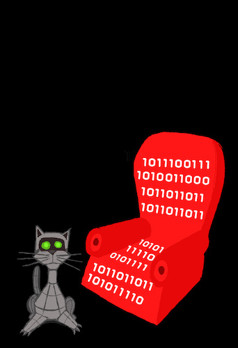 Cartoon: Robot Cat... (medium) by berk-olgun tagged robot,cat