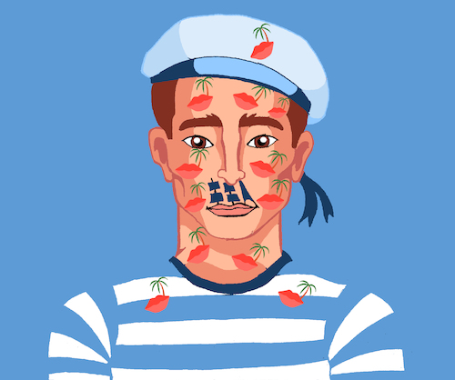 Cartoon: Sailor... (medium) by berk-olgun tagged sailor