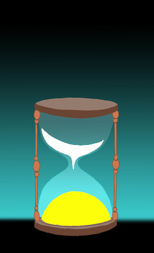 Cartoon: Sand Clock... (medium) by berk-olgun tagged sand,clock