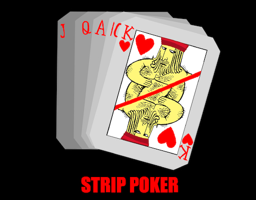 Cartoon: Strip Poker... (medium) by berk-olgun tagged strip,poker