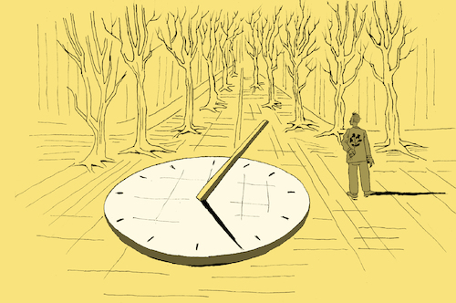 Cartoon: Sundial Boulevard... (medium) by berk-olgun tagged sundial,boulevard