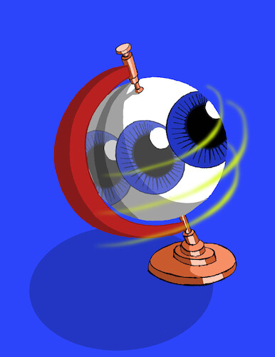 Cartoon: The Eyeball... (medium) by berk-olgun tagged the,eyeball