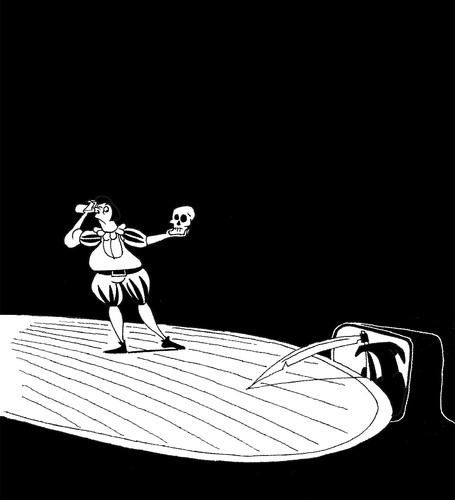 Cartoon: The Prompter... (medium) by berk-olgun tagged the,prompter