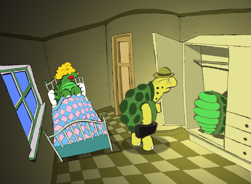 Cartoon: Turtle... (medium) by berk-olgun tagged turtle