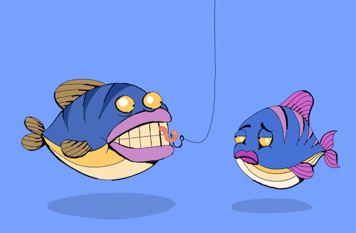 Cartoon: Worm in your Teeth... (medium) by berk-olgun tagged worm,in,your,teeth