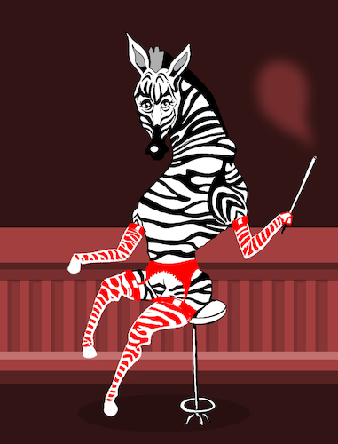 Cartoon: Zebra Pattern... (medium) by berk-olgun tagged zebra,pattern