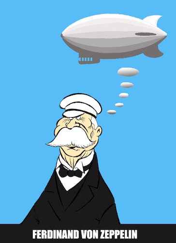 Cartoon: Zeppelin... (medium) by berk-olgun tagged zeppelin