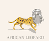 Cartoon: African Leopard... (small) by berk-olgun tagged african,leopard