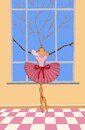 Cartoon: Ballerina Mannequin... (small) by berk-olgun tagged ballerina,mannequin