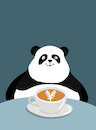 Cartoon: Bamboo Latte... (small) by berk-olgun tagged bamboo