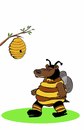 Cartoon: Bee Costume... (small) by berk-olgun tagged bee,costume