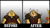 Cartoon: Before After... (small) by berk-olgun tagged before,after