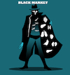 Cartoon: Black Market... (small) by berk-olgun tagged black,market