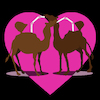 Cartoon: Camel in Love... (small) by berk-olgun tagged camel,in,love