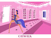Cartoon: Catwalk... (small) by berk-olgun tagged catwalk